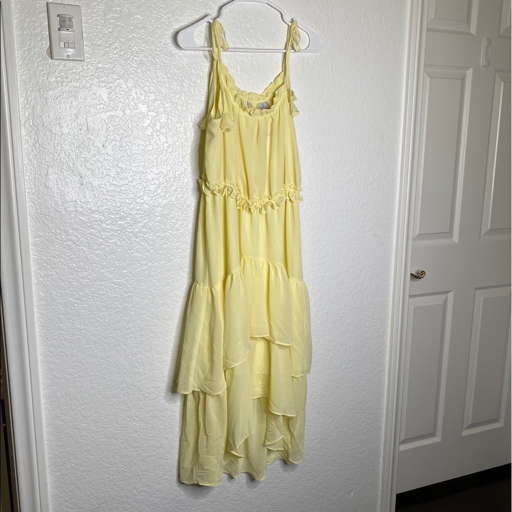 Yellow Layered Evie Dress ✨